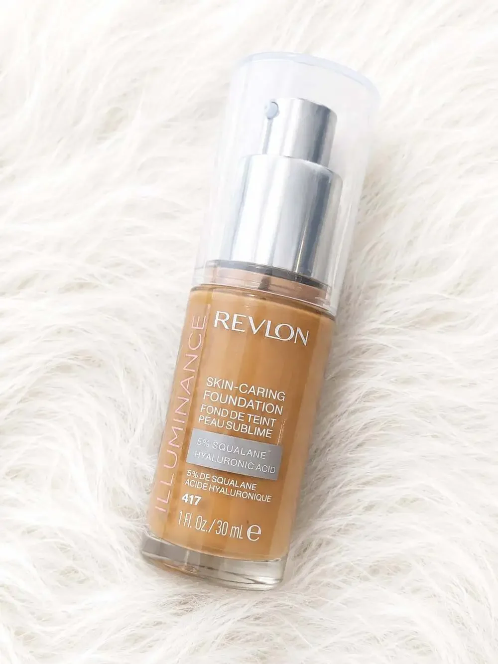 Revlon Illuminance Skin-Caring Foundation, Shade 417, 1 fl. oz.